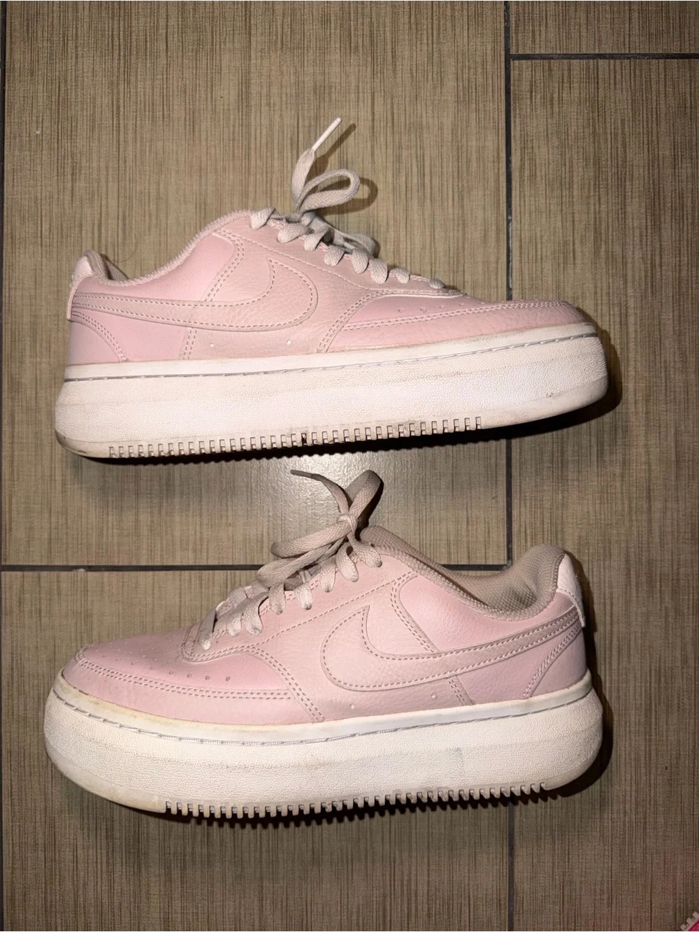 Nike Wmns Court Vision Alta 'Pink Oxford'